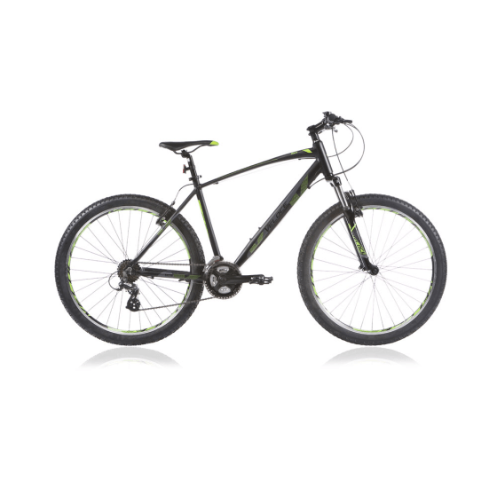Mountainbike OUTRAGE 601 MTB 27,5 Inch Heer Antraciet-Groen Mountainbike OUTRAGE 601 MTB 27,5 Inch Heer Antraciet-Groen